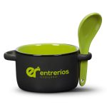 Merritt Soup Mug & Spoon - 12oz - Imprinted-6