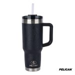 Pelican Porter 40 oz. Topographical Recycled Double Wall Stainless Steel Travel Tumbler-2