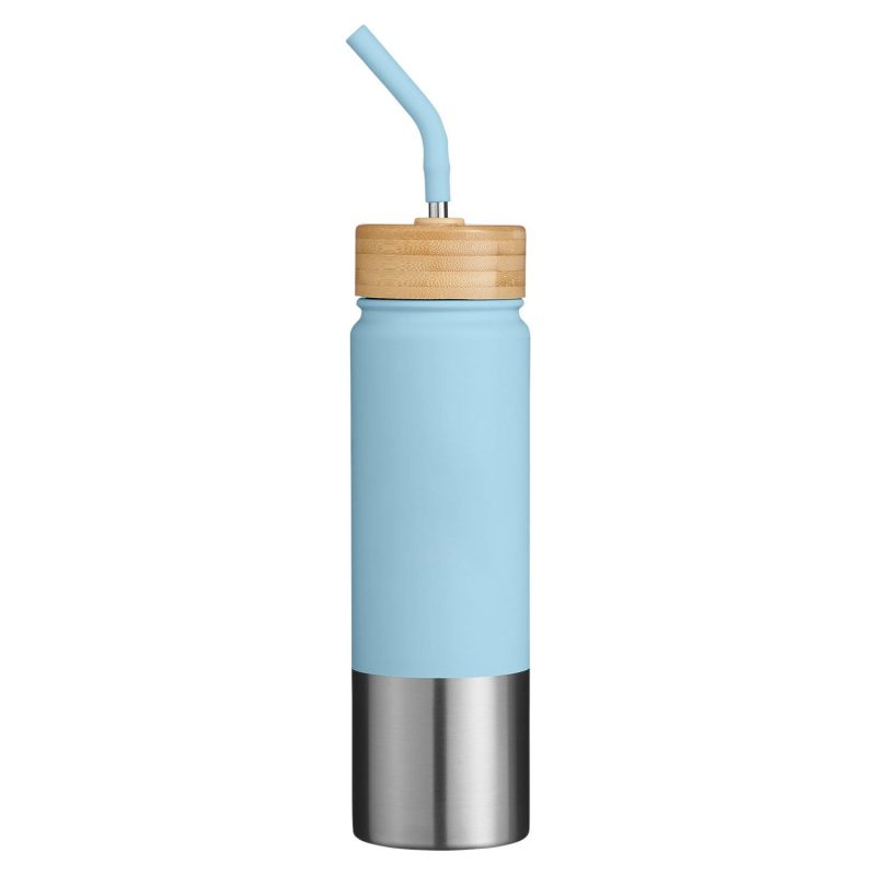 Playa 24 oz Stainless Steel Tumbler With Bamboo Lid-5