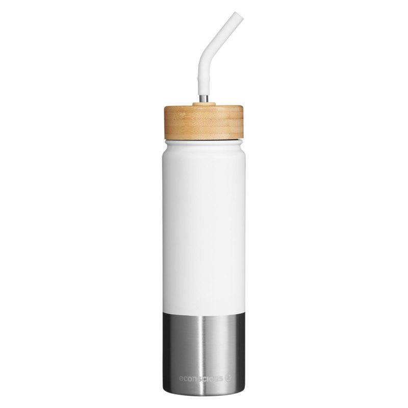 Playa 24 oz Stainless Steel Tumbler With Bamboo Lid-9