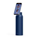 RINGO Pro Water Bottle with Magnetic Booster Ring - 24 Oz. - Blue-9