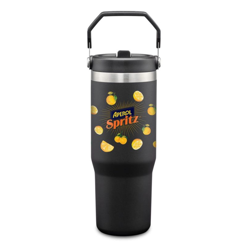 Revive SS Tumbler w/Handle & Straw - 30oz-6