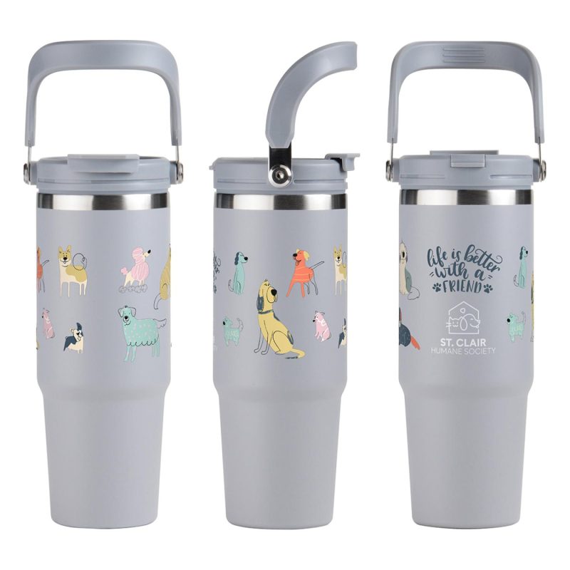 SENSO® Venture DuoFlow 30 oz Vacuum Insulated Stainless Steel Travel Tumbl-5