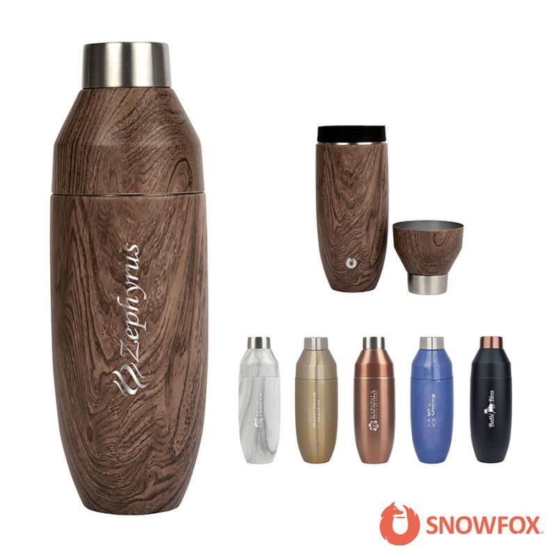 Snowfox 22 oz. Vacuum Insulated Cocktail Shaker-1