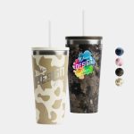 Spring Flavored 20 Oz RTIC® Tumbler with Ceramic lining and Straw-1