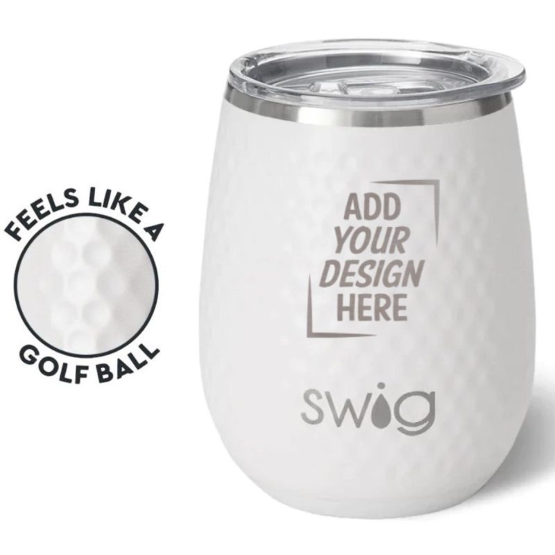Swig Life 14 Oz. Golf Stemless Wine Cup-1