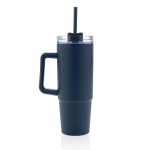 Tana Plastic Tumbler with Handle 900ML - Navy-2