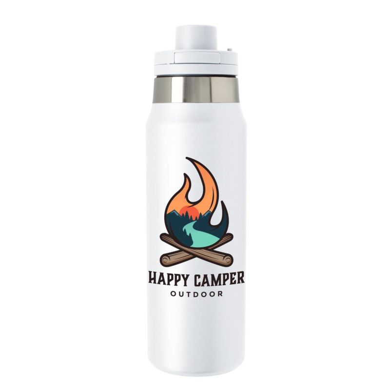 The Viking Collection® Recycled Stainless Steel Ramble Bottle - 25 oz.-6