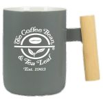 Tokyo 12 Oz Ceramic Mug with Wooden Handle-10
