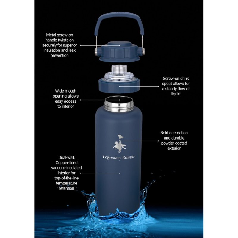 Urban Peak 40oz Dual Top Water Bottle-2
