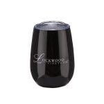 Vino Stainless Steel Stemless Wine Glass-1