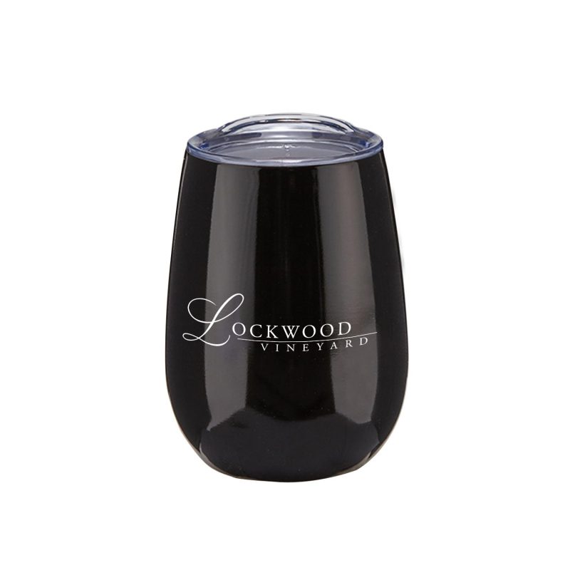Vino Stainless Steel Stemless Wine Glass-1