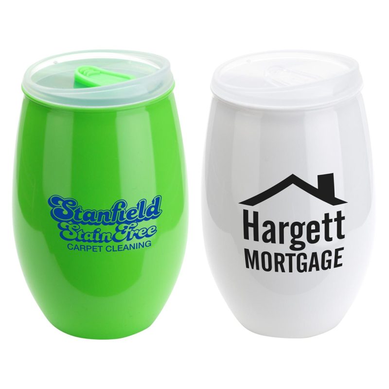 Vintage 16 oz Tritan® High Gloss Wine Glass with Lid-1