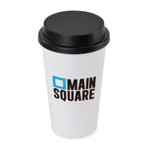 iLive™ Cup + Wireless Bluetooth Speaker - White-Black-1