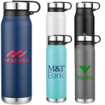 20oz. Stainless Steel Water Bottle with Carry Handle-1