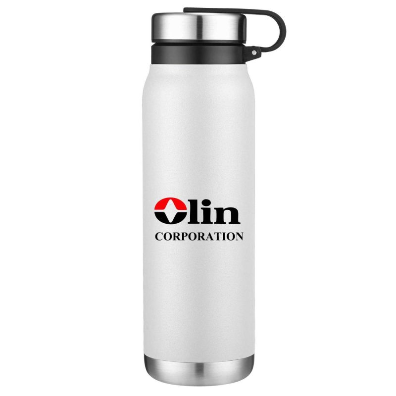 20oz. Stainless Steel Water Bottle with Carry Handle-3