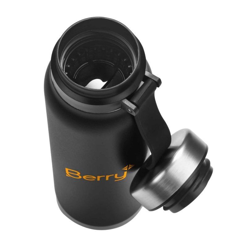 20oz. Stainless Steel Water Bottle with Carry Handle-9