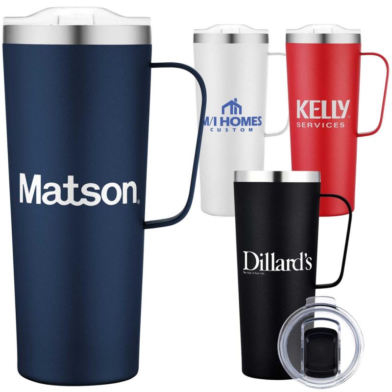 28oz. Double-Wall Insulated Stainless Steel Tall Camp Mug-1