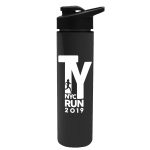 Garyline® Slim Double-Wall Insulated Bottle with Drink-Thru Lid - 16 oz.-1
