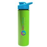 Garyline® Slim Double-Wall Insulated Bottle with Drink-Thru Lid - 16 oz.-3