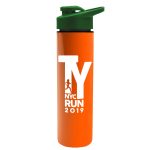 Garyline® Slim Double-Wall Insulated Bottle with Drink-Thru Lid - 16 oz.-5
