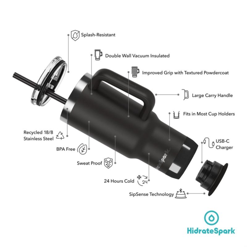 Hidrate Spark® PRO 2 Tumbler - 30oz-4