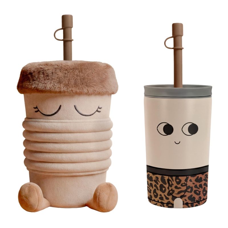12 oz Asobu Fuzzie with Plush and Tumbler-4