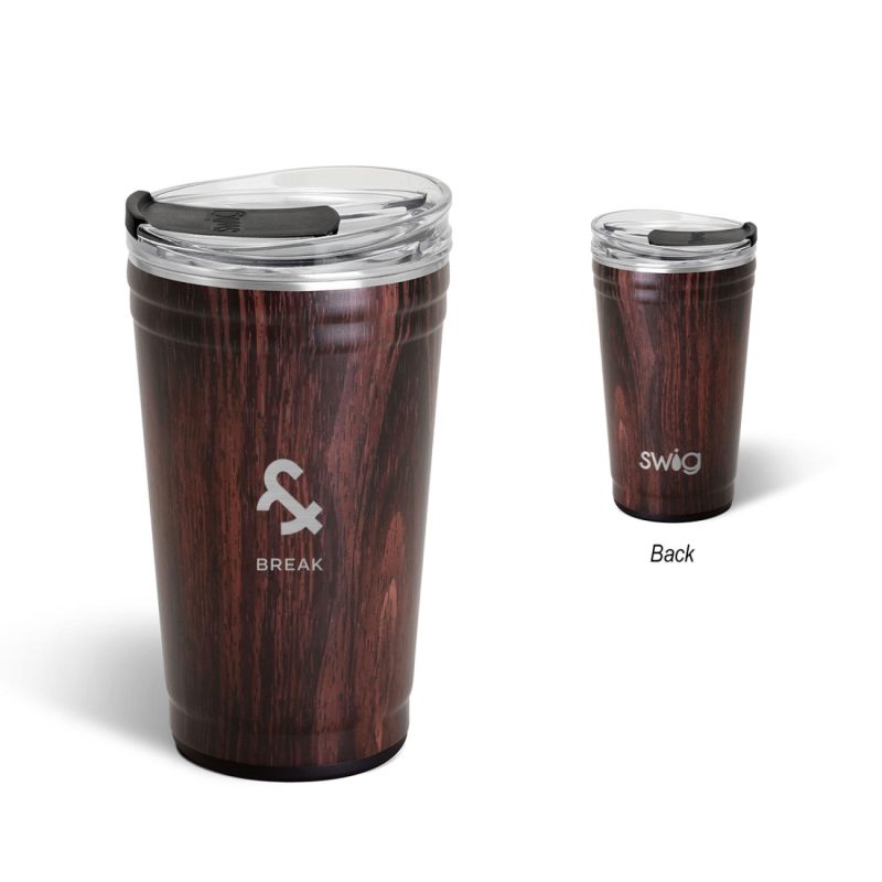 24 Oz. Swig Life™ Bourbon Barrel Party Cup-3