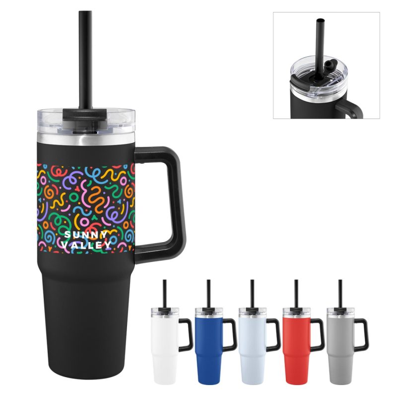 30 Oz. Full Color Intrepid Recycled Stainless Steel Tumbler-1