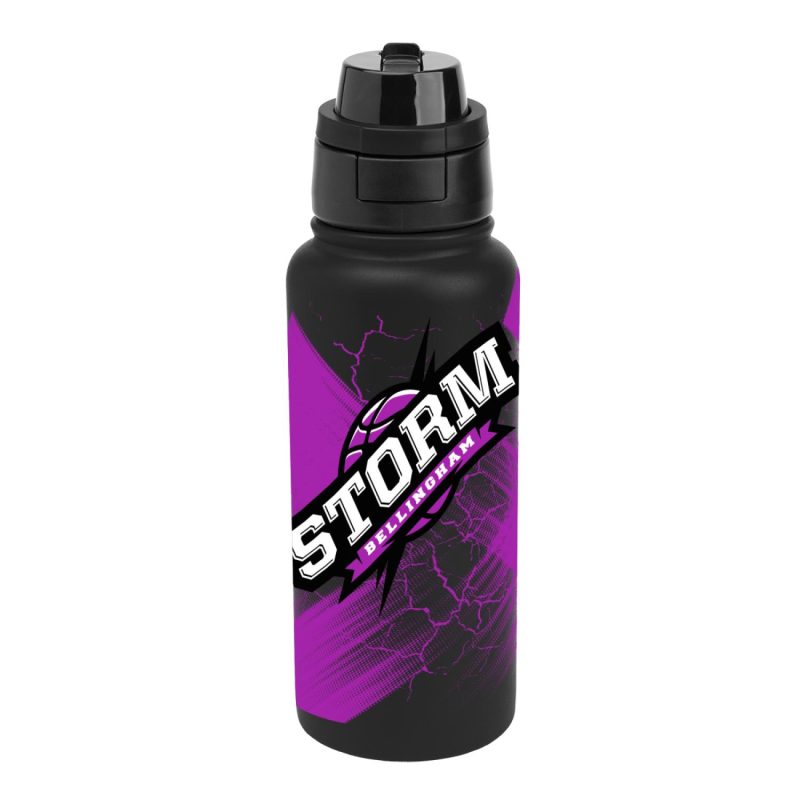 32 Oz. Full Color Pop Sip & Chug Recycled Stainless Steel Bottle-3