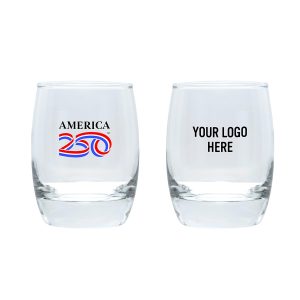 America250™ 6 Oz. Full Color Whiskey Glass-1