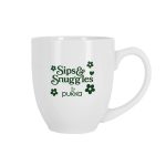 Belmont 16 oz White Bistro Glossy Mug-3