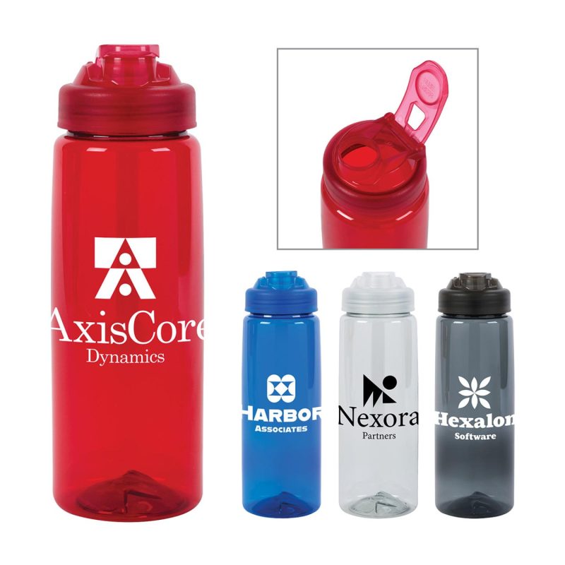 Carlsbad 26 oz. RPET Bottle with Chug Spout-1