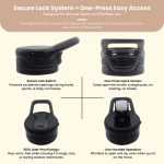 Quiksilver Venice 24 oz Stainless Steel Tumbler-6