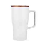Winchester 18 oz Ceramic Mug w Wood Lid-4
