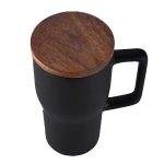 Winchester 18 oz Ceramic Mug w Wood Lid-10