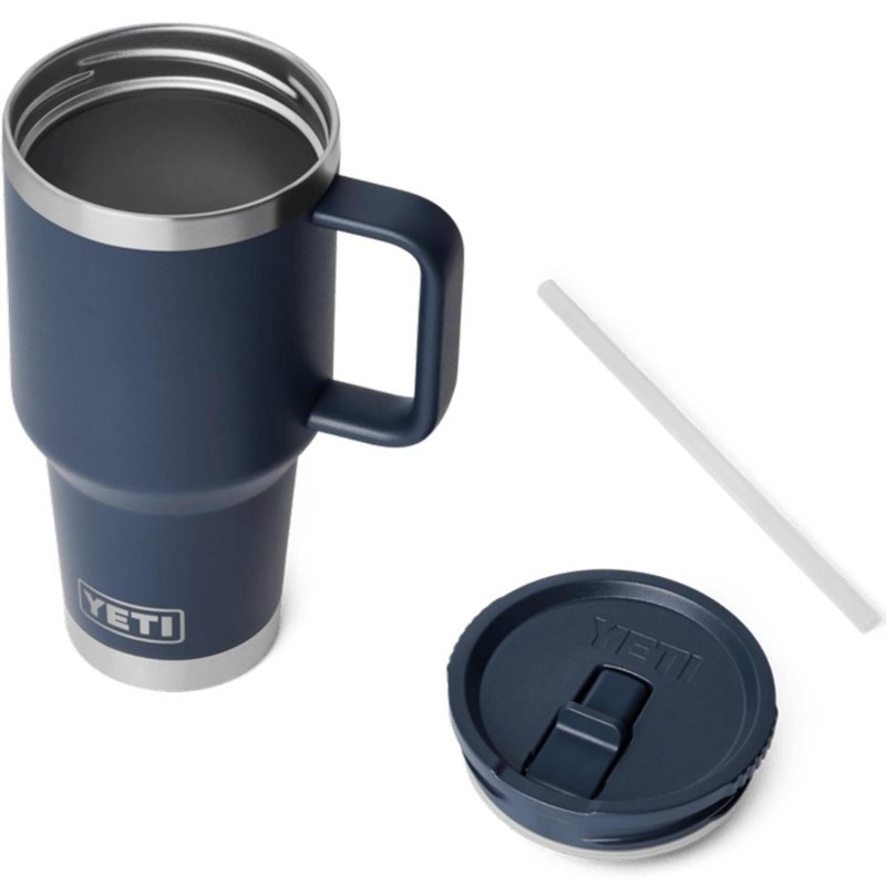 YETI Rambler 30 oz. Travel Straw Mug w/Color Matched Straw Lid-2