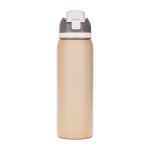 27 Oz. Three-Toned Stainless Steel Straw Bottle-6