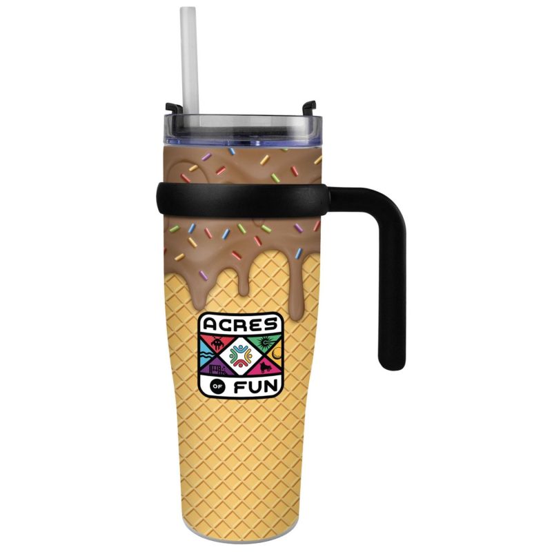 30 Oz. Recycled Ice Cream Tumbler-3