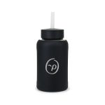 Axis Glass Straw Bottle - 21 Oz. - Black-1