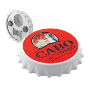Bottle Cap Opener Magnet (3-1/8" Diameter)-1