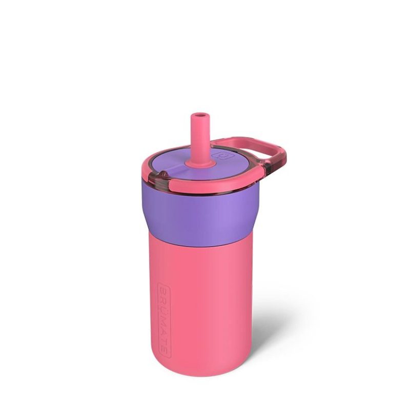 Brumate Leap 12oz 100% Leakproof Kids Tumbler with Handle and Silicone Soft Straw-2