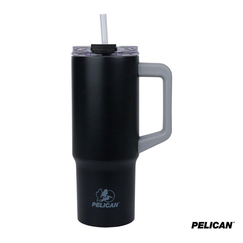 Pelican Dayventure 24 oz. Recycled Double Wall Stainless Steel Double Lid Travel Tumbler-2