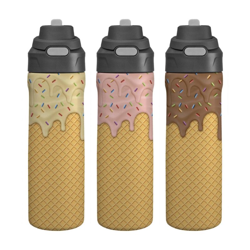 Pop Up 24 Oz. Recycled Ice Cream Bottle-2