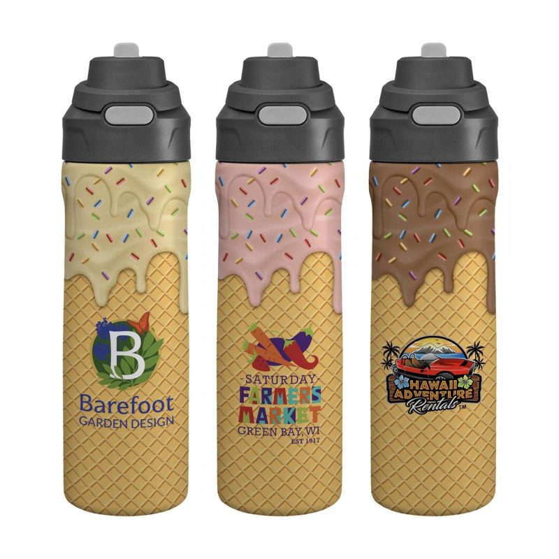 Pop Up 24 Oz. Recycled Ice Cream Bottle-1