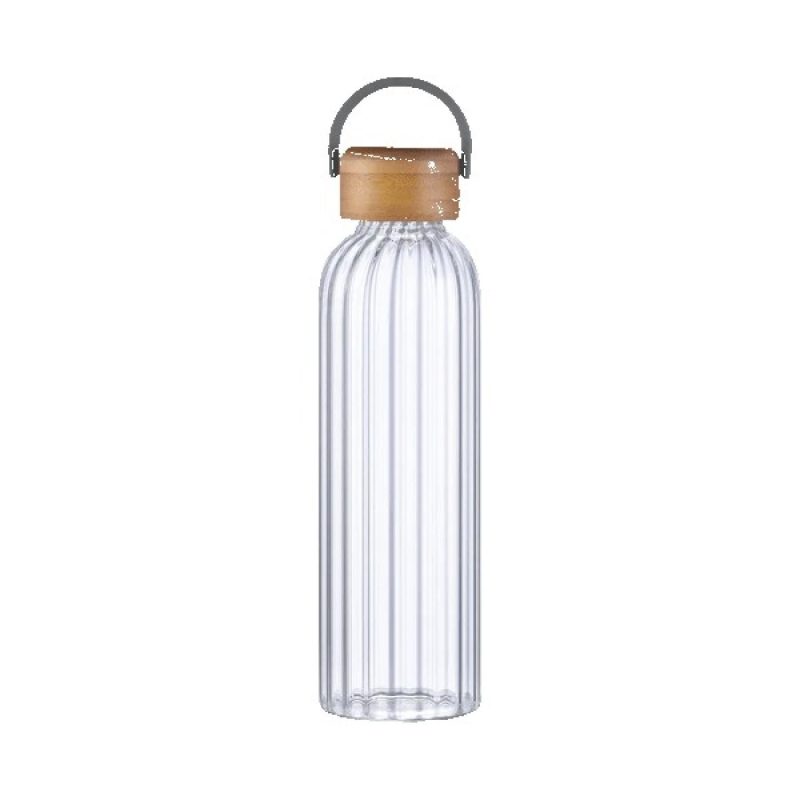 Rawlins 21oz Glass Bottle w Bamboo Lid-8