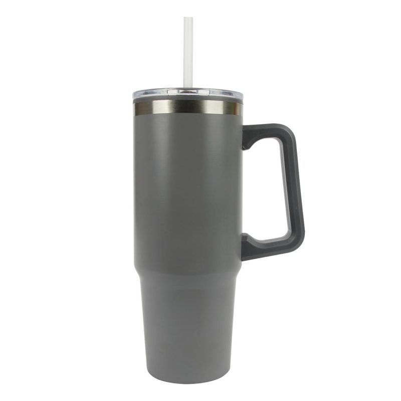 Rhea 30 oz. Steel/ 100% Recycled PP Liner Travel Mug-5