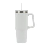 Rhea 30 oz. Steel/ 100% Recycled PP Liner Travel Mug-6