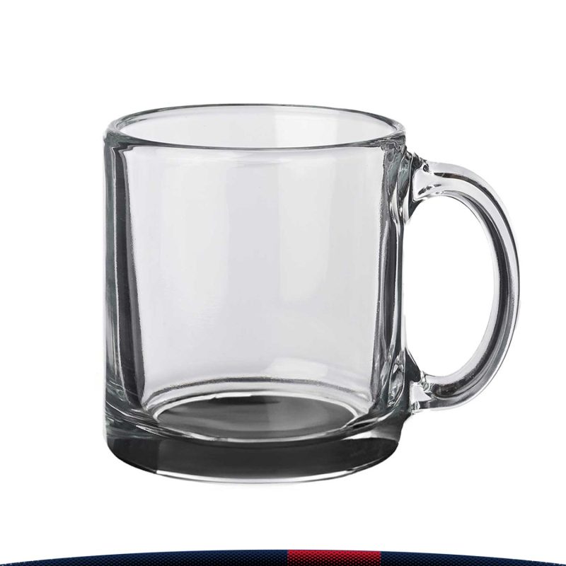 13 oz. Libbey Lucent Glass Coffee Mugs-2