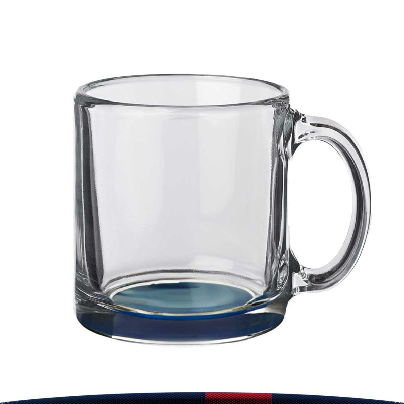 13 oz. Libbey Lucent Glass Coffee Mugs-5